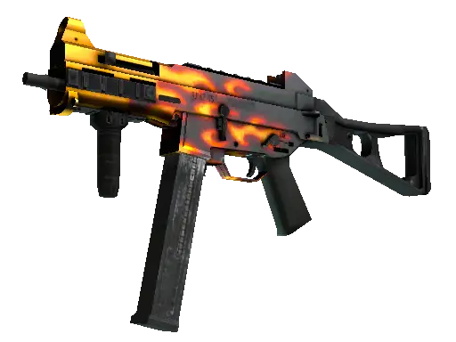 UMP-45（纪念品） | 炽烈之炎 (略有磨损)